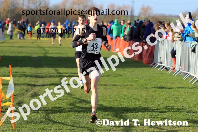 Mens under-17s 2022 Northern Cross Country Champs., Pontefract. Photo: David T. Hewitson/Sports for All Pics